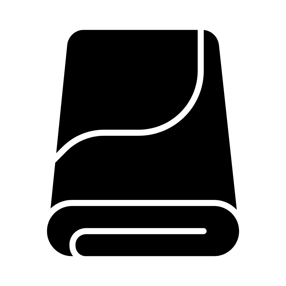 EyeAm Mikrofasertuch Icon Schwarz