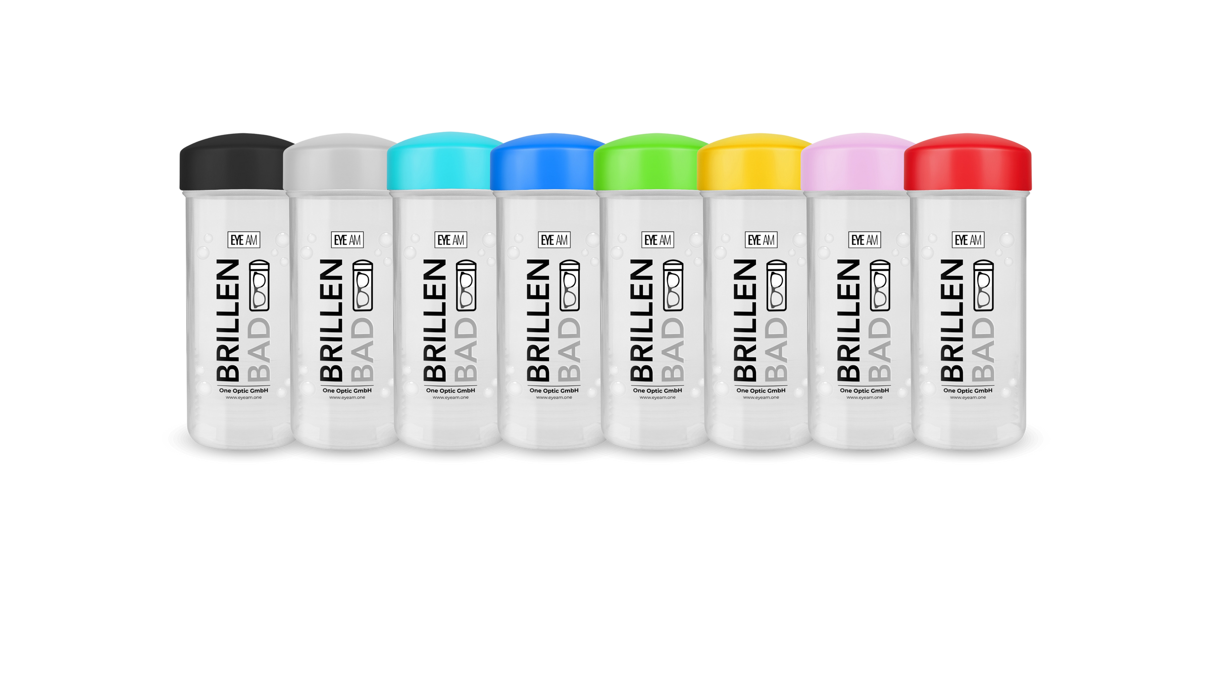 EyeAm Brillenbad Set für die gründliche Reinigung von Brillen
